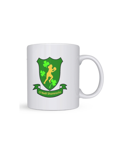 O'Neill Shamrocks 11oz White Mug