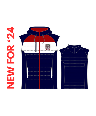 NEW FOR '24 Beara Ladies GFC Hooded Gilet Adults