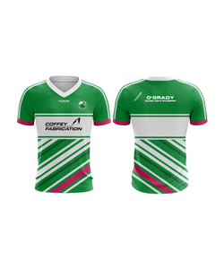 Ballyfore GAA Club Jersey (Pink Trim) Adults