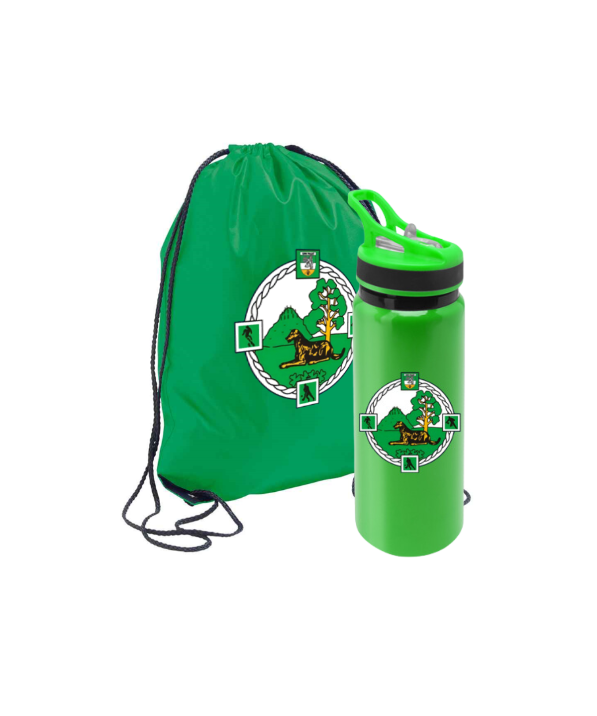 SPECIAL OFFER Ballyfore GAA Bag & Bottle Pack (Green Bag & Green Bootle)