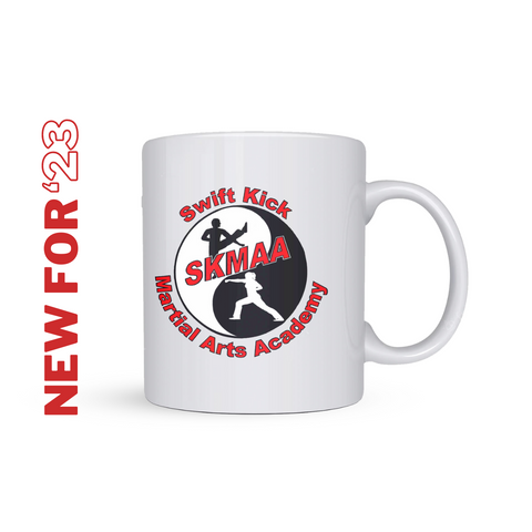 NEW for '23 Swift Kick Martial Arts Academy 11oz White Mug