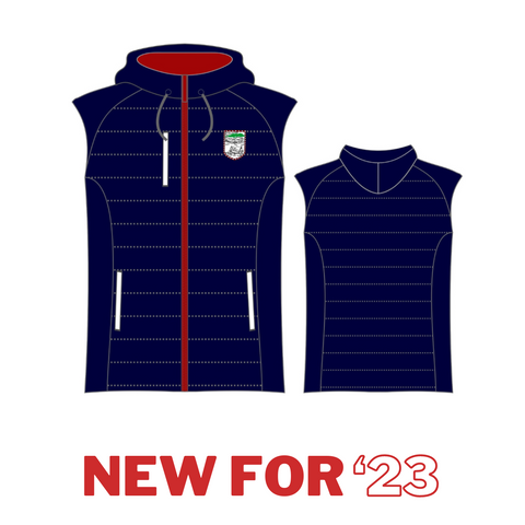 NEW for '23 Beara Ladies GFC Hooded Gilet Adults