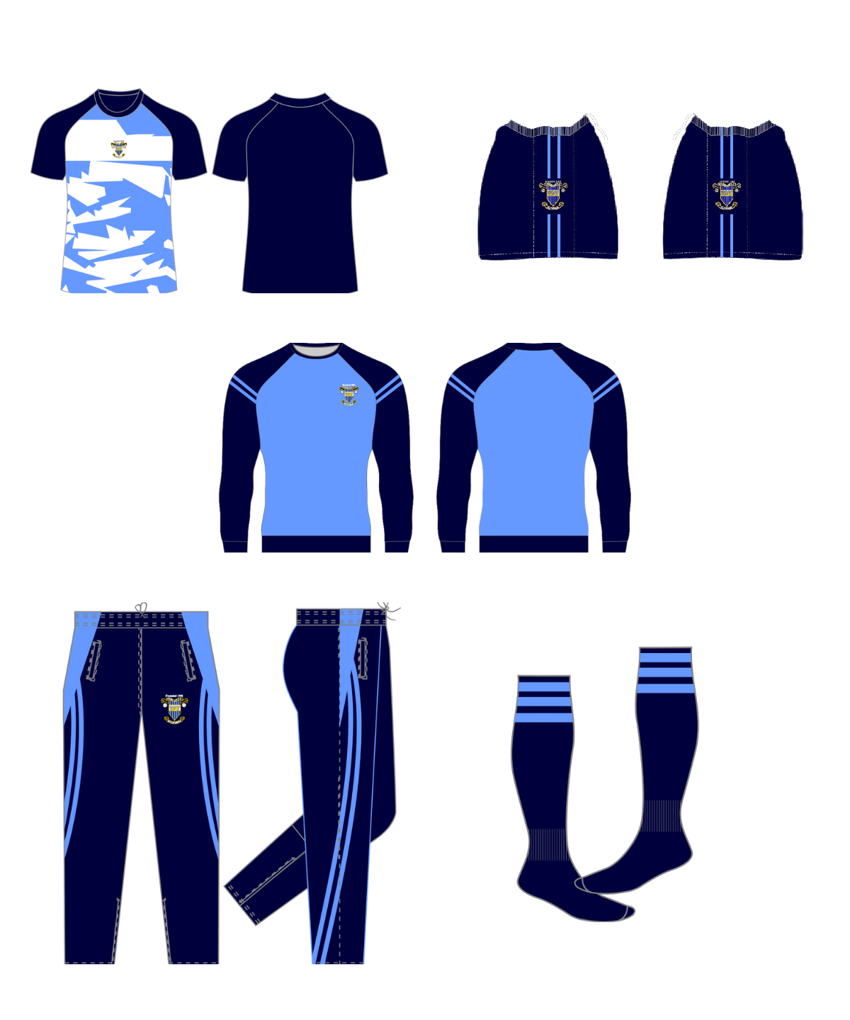 Frankford FC 5 Piece Pack Adults with Sweatshirt