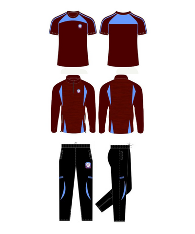 St. Dominics FC Training Pack with Training T-shirt Adults