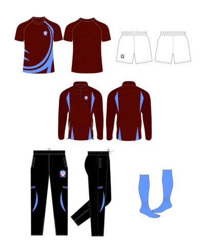 St. Dominics FC 5 Piece Pack Adults