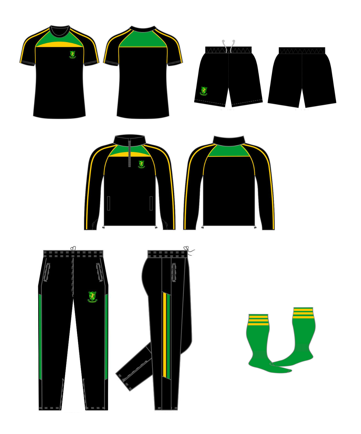 O'Neill Shamrocks 5 Piece Pack Adults with T-shirt