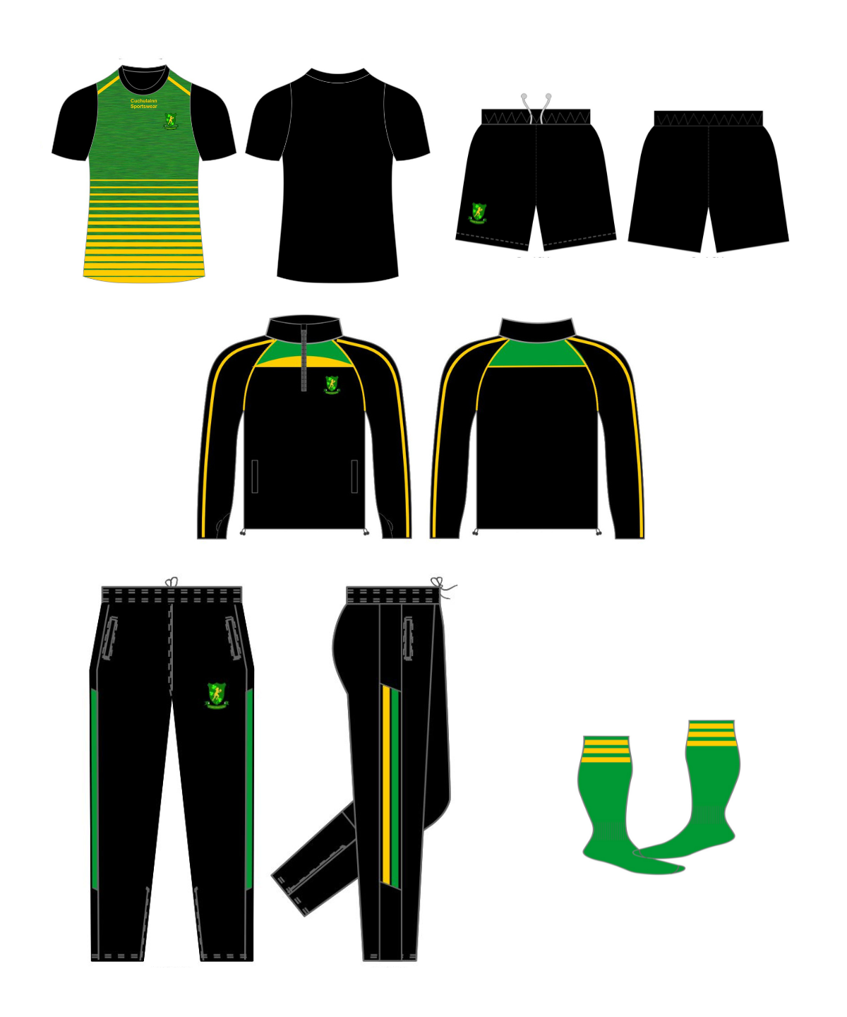 O'Neill Shamrocks 5 Piece Pack Adults with Training Jersey